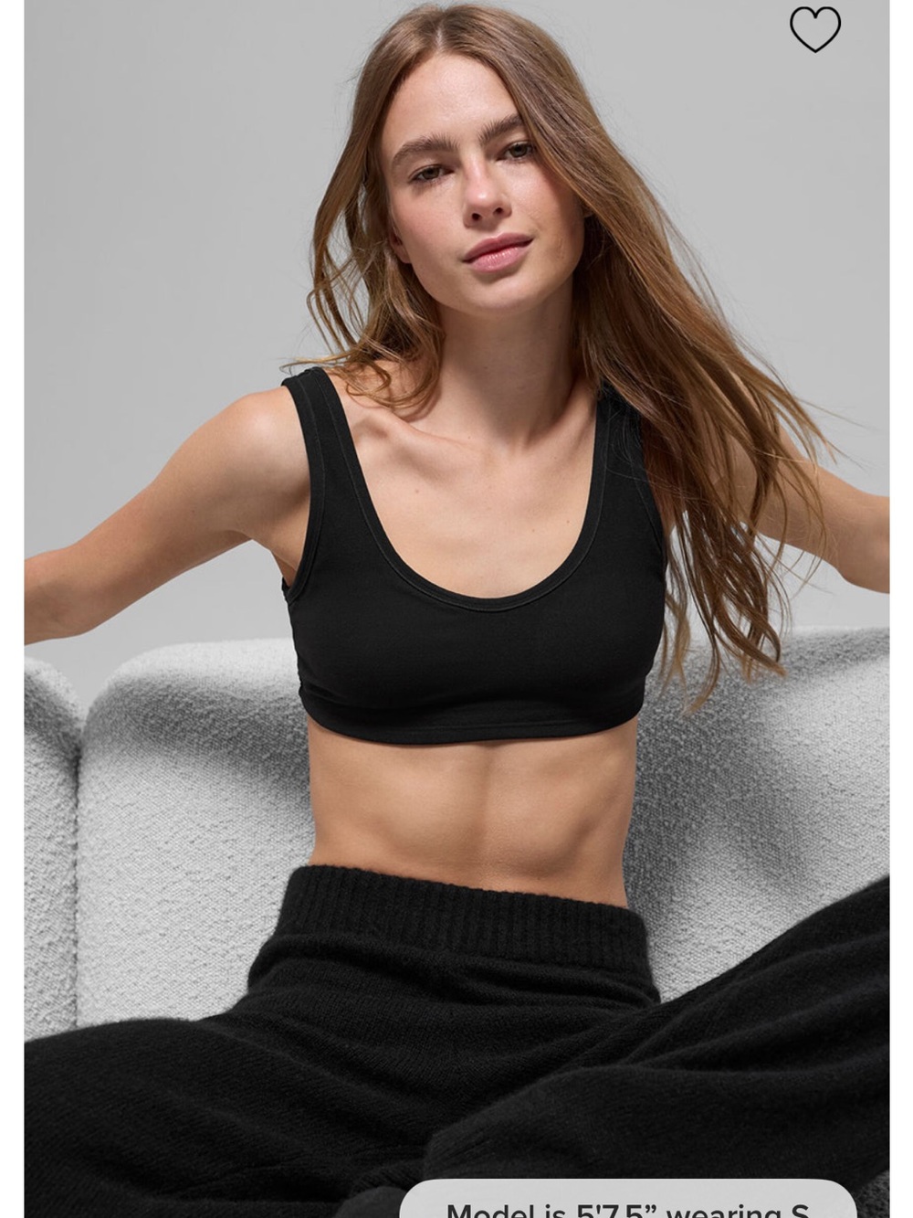Alo Center Stage Bra - Black